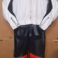 Tuta da moto Schwabenleder Made in Germany