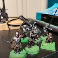 Il Signore degli Anelli miniature in metallo