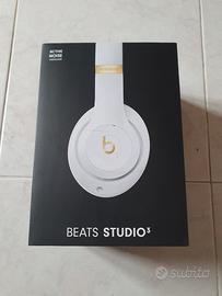 Cuffie Apple  BEATS STUDIO3 BIANCHE NUOVE