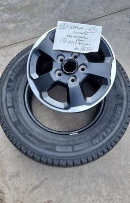 Cerchi lega 15 pneumatici estivi Fiat ducato