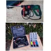 Trapano battente percussione + smontagomme 12 volt
