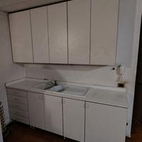 Cucina Artigianale Lineare 240cm + Pensili 220cm