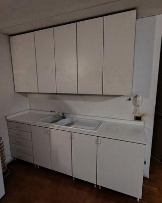 Cucina Artigianale Lineare 240cm + Pensili 220cm