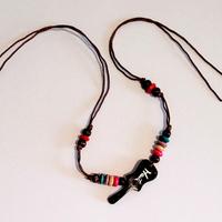 Bracciale con chitarra + Collana con cuore Haiti