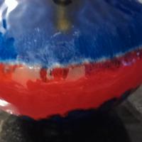 Vaso blu e rosso Cartens Atelier 