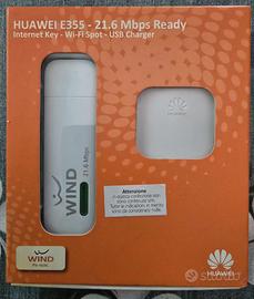 Chiavetta Internet Wi-Fi Huawei E355 21.6 Mbps
