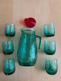 Set caraffa e bicchieri