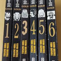 Manga Death Note vol. 1-6 Edizione Gold
