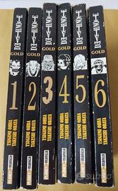 Manga Death Note vol. 1-6 Edizione Gold