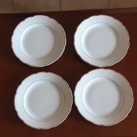 4 Piatti dessert in ceramica di Laveno