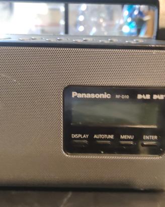 radio dab+ portatile Panasonic rf d10 
