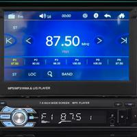 Autoradio Schermo a Scomparsa 1 DIN NAVI GPS