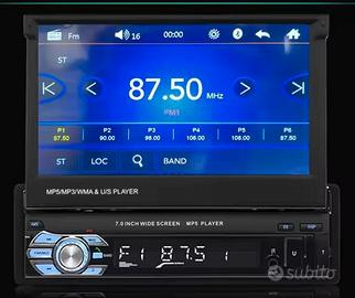 Autoradio Schermo a Scomparsa 1 DIN NAVI GPS