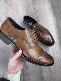 Stock 50 paia scarpe eleganti con suola in cuoio