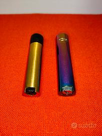 Coppia Accendini Clipper Metal (Gold e Icy Rainbow