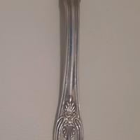 Paletta vintage per torta placcata in argento. 
