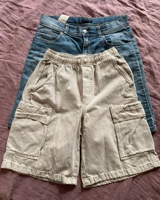 Set 2 Bermuda (Sisley e Zara) 13-14Y