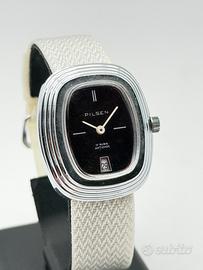 pilsen watch vintage new nos 70s swiss made