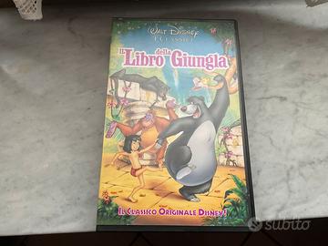 VHS originali “Il Libro della Giungla”  collezione