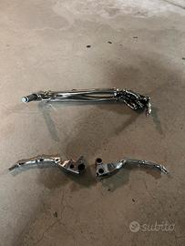 Cavalletto e leve comandi Harley Davidson