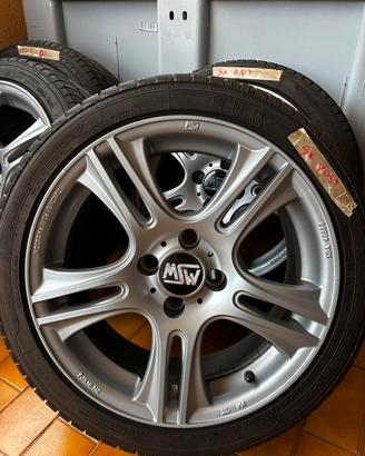 Cerchi MSW R16 con gomme 4 stagioni Nankang