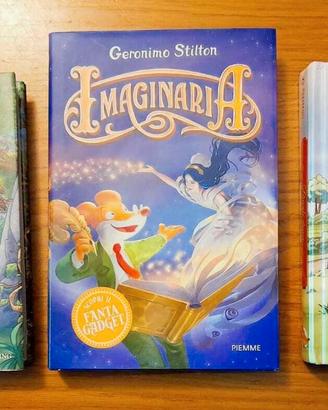 3 libri per bambini di GERONIMO STILTON nuovi 