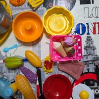 set pentoline e cibo