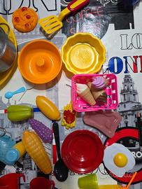 set pentoline e cibo