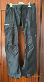 Burton pantalone cargo nero taglia M - snowboard