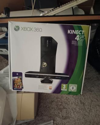xbox 360 slim 4gb + kinect bundle 