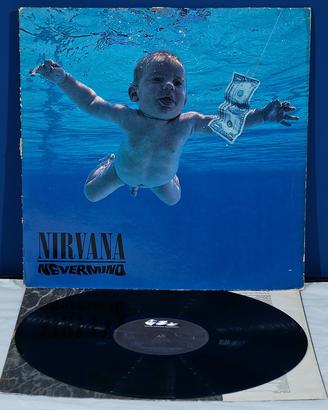 Nirvana NEVERMIND LP Vinile 1991 Prima Stampa RaRo