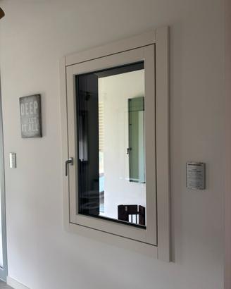 Finestra in legno e alluminio