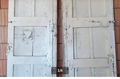 portone di legno ant