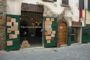 Enoteca centro lucignano