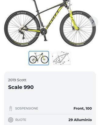 SCOTT SCALE 990