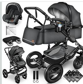 KIDUKU® 3 in 1 Passeggino Completo Trio
