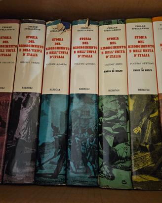 Spellanzon Storia Risorgimento – Completa 8 volumi