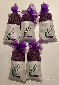 5 Sacchetti di Lavanda coltivata a Saliceto