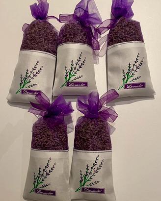 5 Sacchetti di Lavanda coltivata a Saliceto