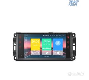 RADIO GPS ANDROID 13 PER JEEP WRANGLER 07-12, GRAN