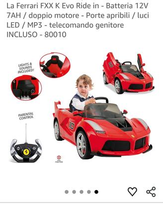 macchina elettrica giocattolo 