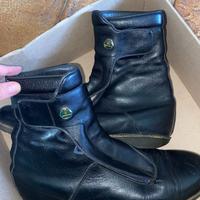 Scarpe da moto vintage anni 80 alpinestar