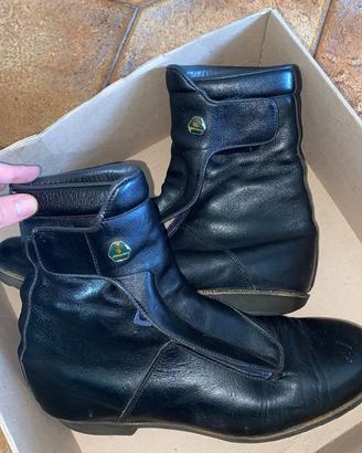 Scarpe da moto vintage anni 80 alpinestar