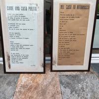 coppia di quadri anni 20 artisti di bussana vecchi