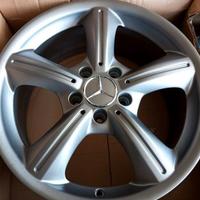 Cerchi in lega 17" originali MERCEDES con gomme