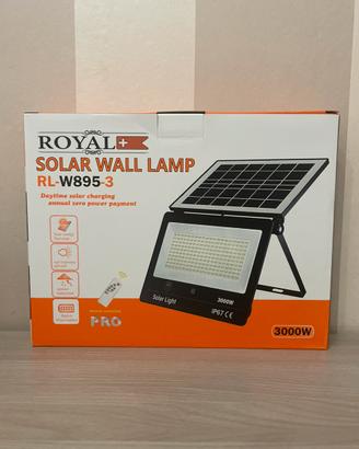 Faro solare 3000 watt led