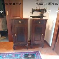 coppia comodini anni 60 
