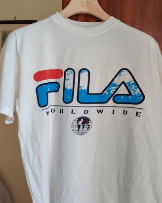 T-shirt FILA Vintage anni 90 originale worldwide 