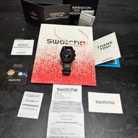 Swatch X Omega Mission To The Moon phase