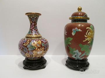 VASO E POTICHE CLOISONNE